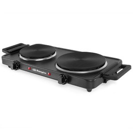 Orbegozo Cocina Eléctrica PE2855 2 Placas 155 y 185mm 1000W 1500W